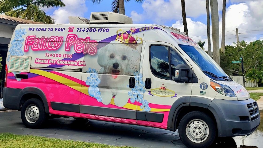 Fancy Pets Mobile Grooming Professional Pet Groomer 7542001790